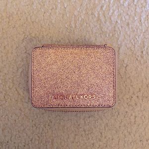 Authentic Michael Kors vitamin/ pill travel case